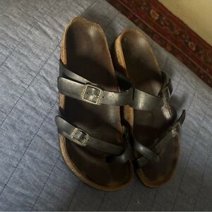 Black Birkenstocks